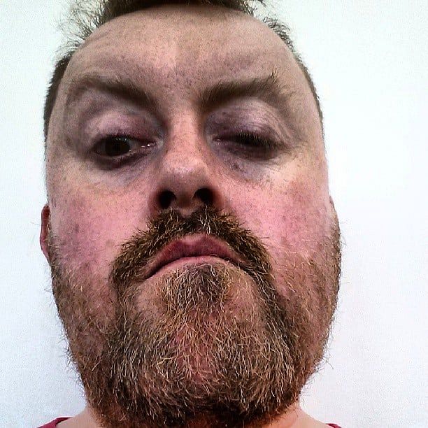Should probably shave...