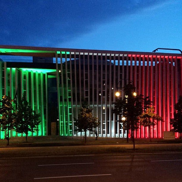 I wonder which embassy that is?