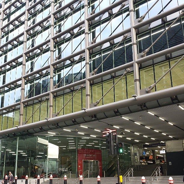 Holy crap! Who landed a Borg cube on top of Cannon Street?