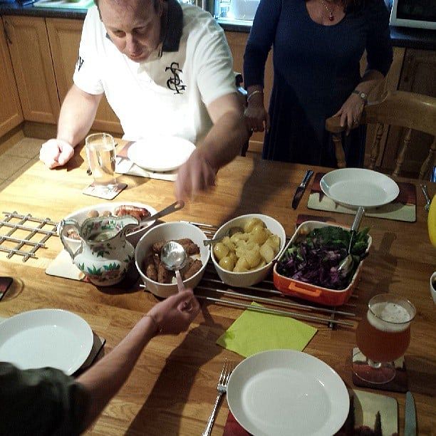Dinnertiem.