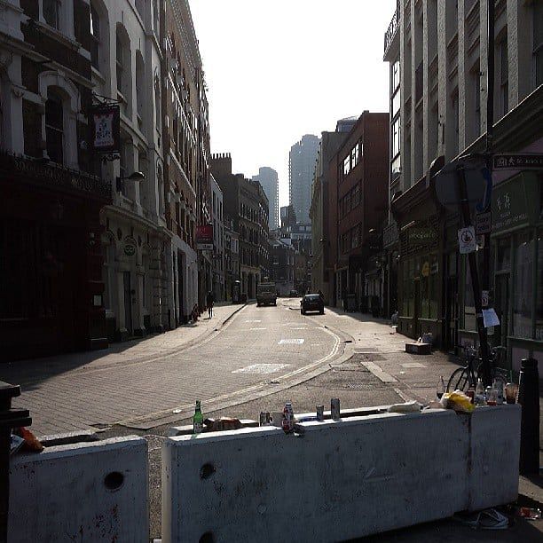 London is so tidy.