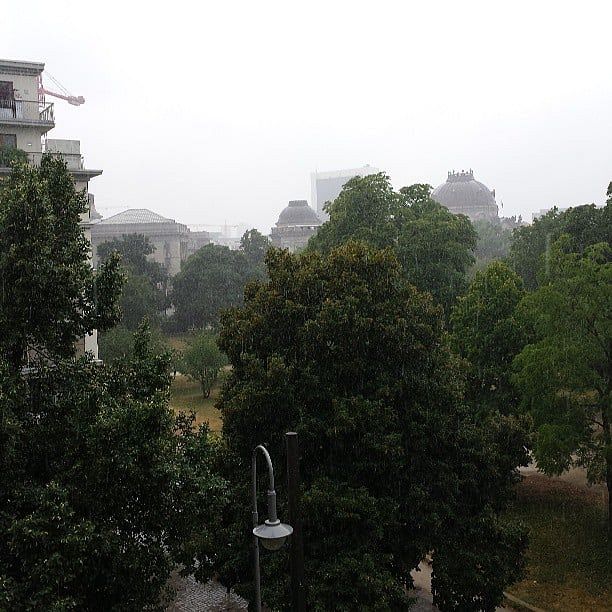 Monsoon season...