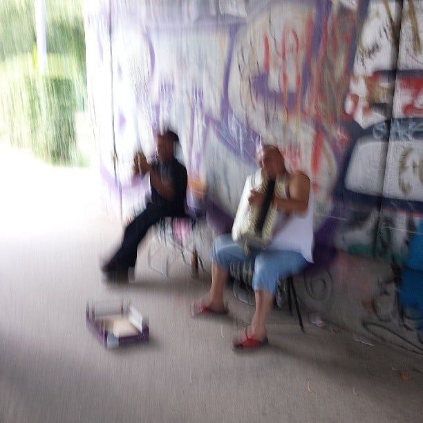 Loud fuckers don't deserve to be in focus.