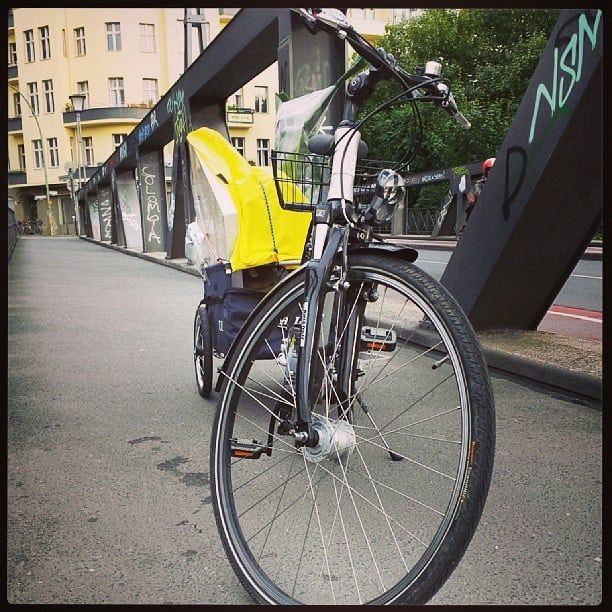 My new steed...fully loaded...