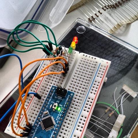 I made traffic lights. by Scott Joyce