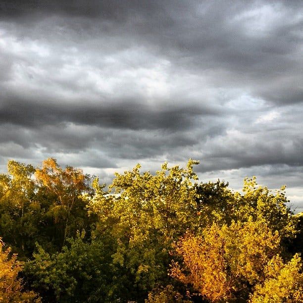 Pretty sky out of my window...