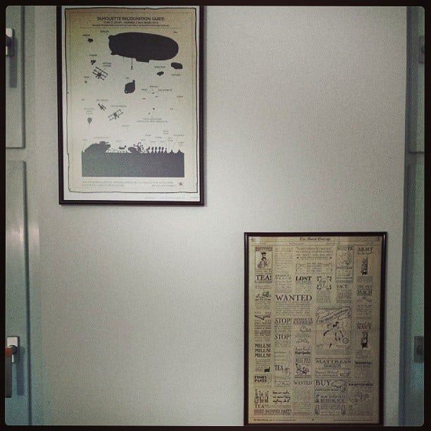 Nice bit of Doctor Geof to brighten up our #Berlin apartment and