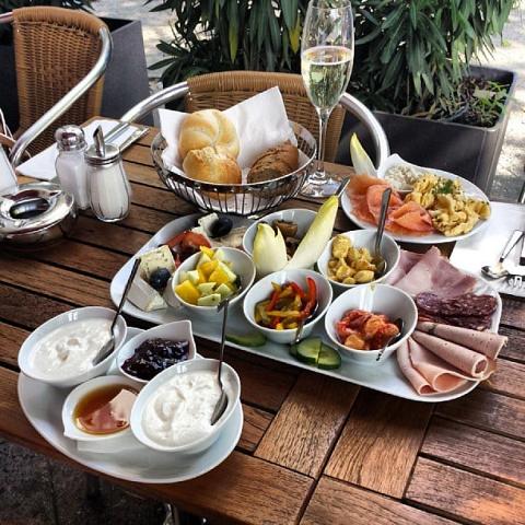 HUGE breakfast :D by Scott Joyce