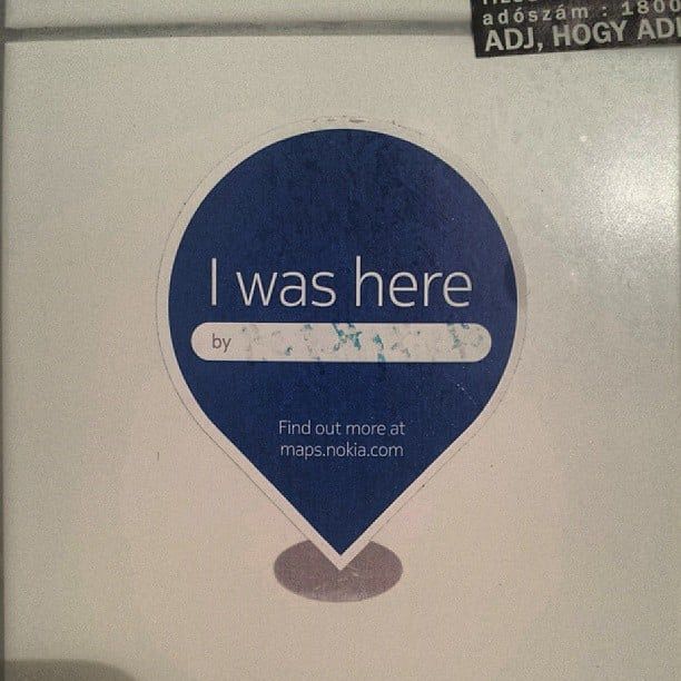 #nokia people? At the Bird? Surely not ;)
