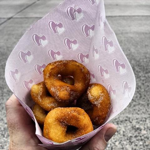 Everything here is overpriced apart from mini donuts :D by Scott Joyce