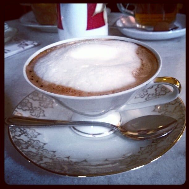 There's always time for posh cups :)