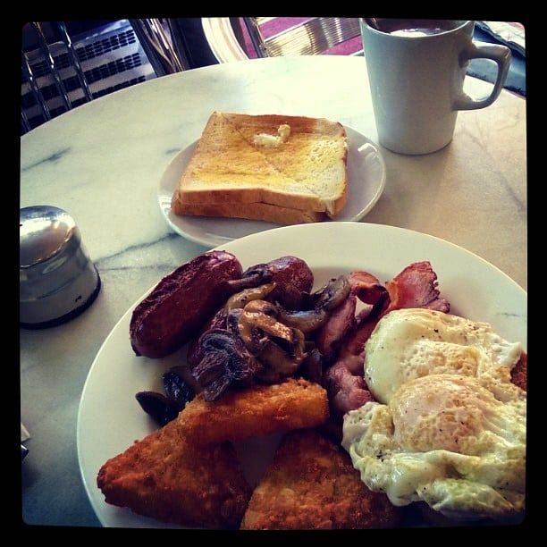 Proper greasy spoon fryup ;)