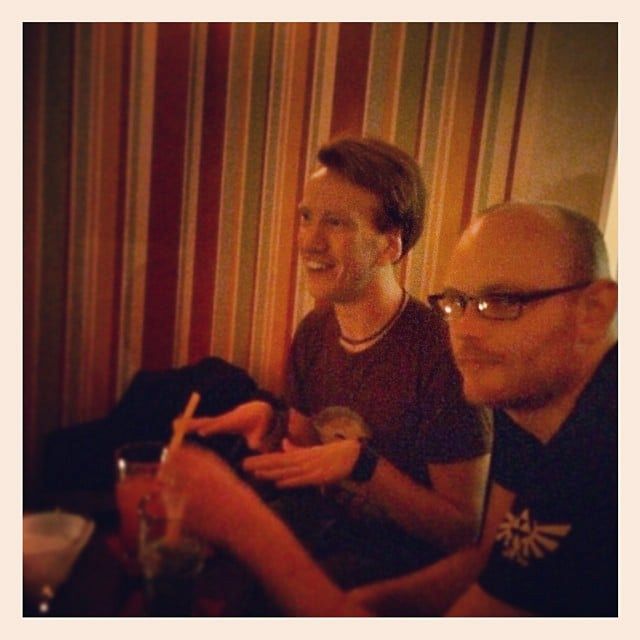 Gesticulation.