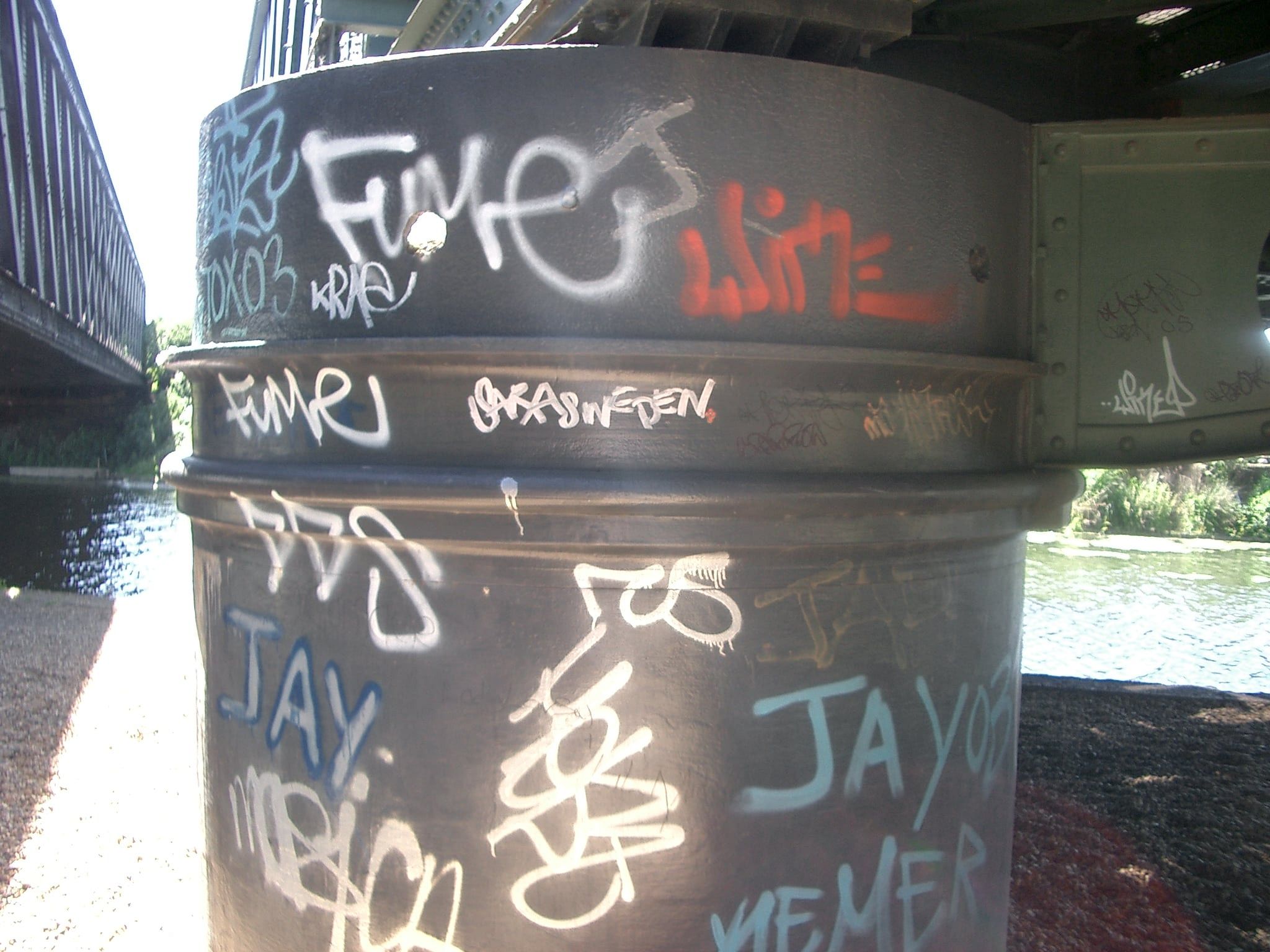 Under the bridge