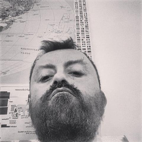 Is wondering how big his beard can get... by Scott Joyce