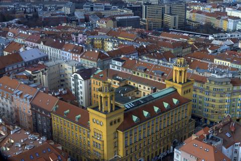 Inter-city Telephone Exchange, Prague by Scott Joyce